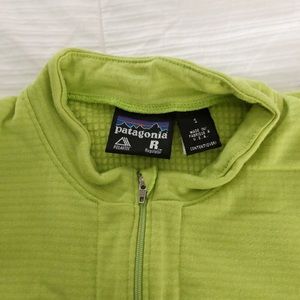 Lime Green Patagonia Fleece Vest